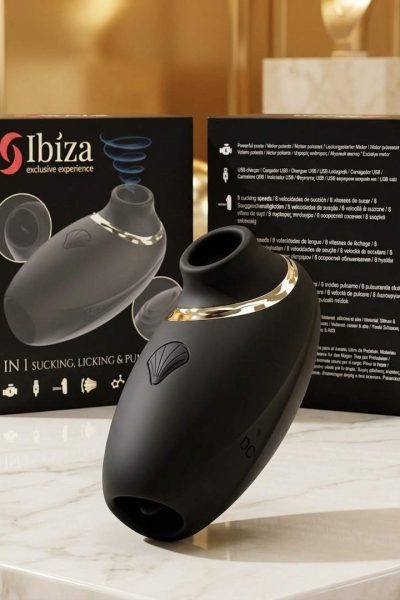 IBIZA – 3 IN 1 SUCKING, LICKING & PULSING VIBE