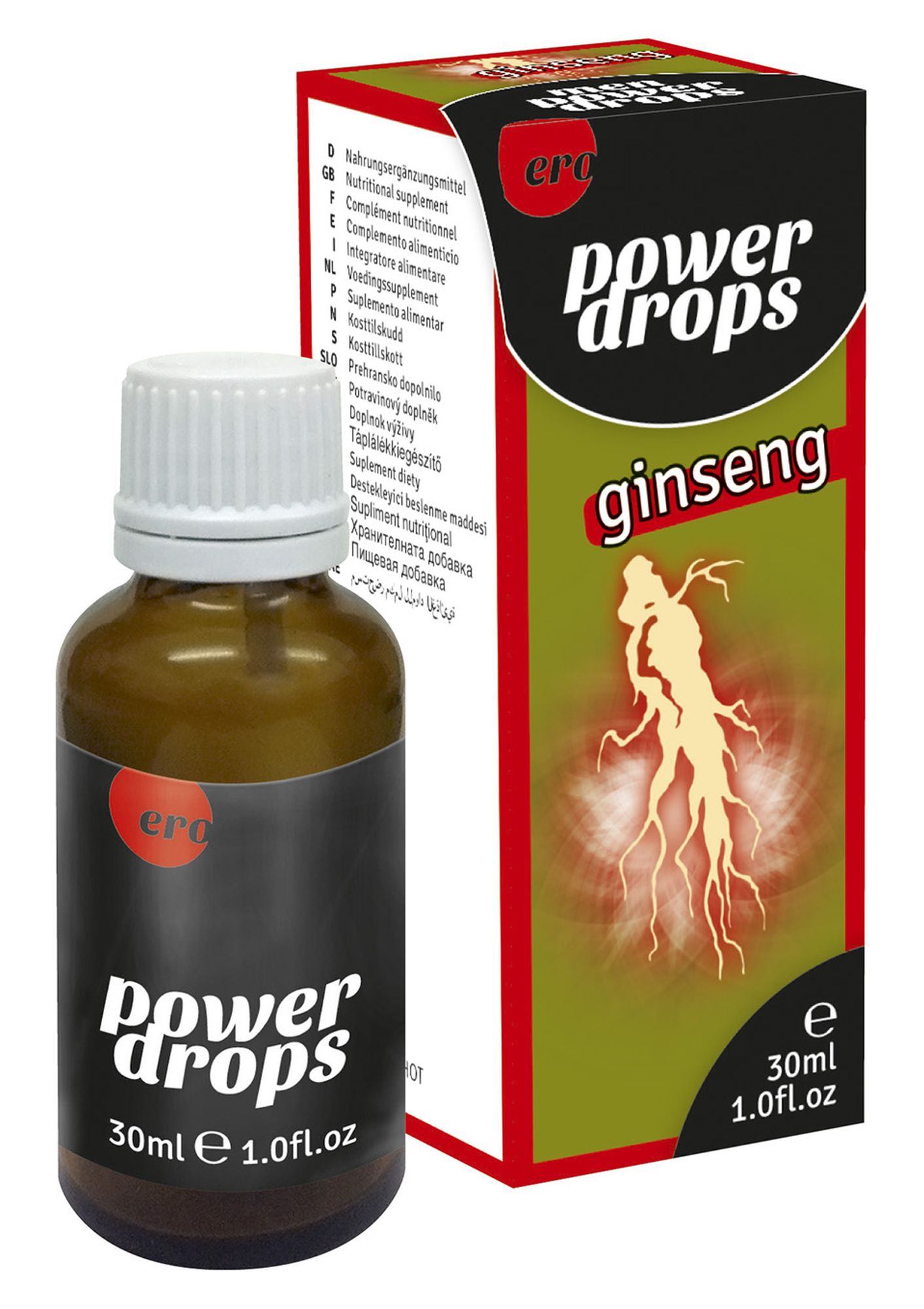 Supl.diety-men Power Ginseng Drops 30ml