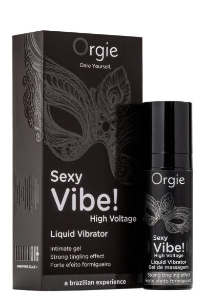 Żel-SEXY VIBE! HIGH VOLTAGE – LIQUID VIBRATOR – 15 ML