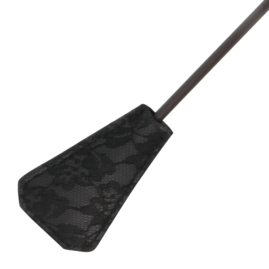 DARKNESS - Czarny Bat i Piórko 2w1 Black Love Feather Whip (56 cm) - obrazek 2