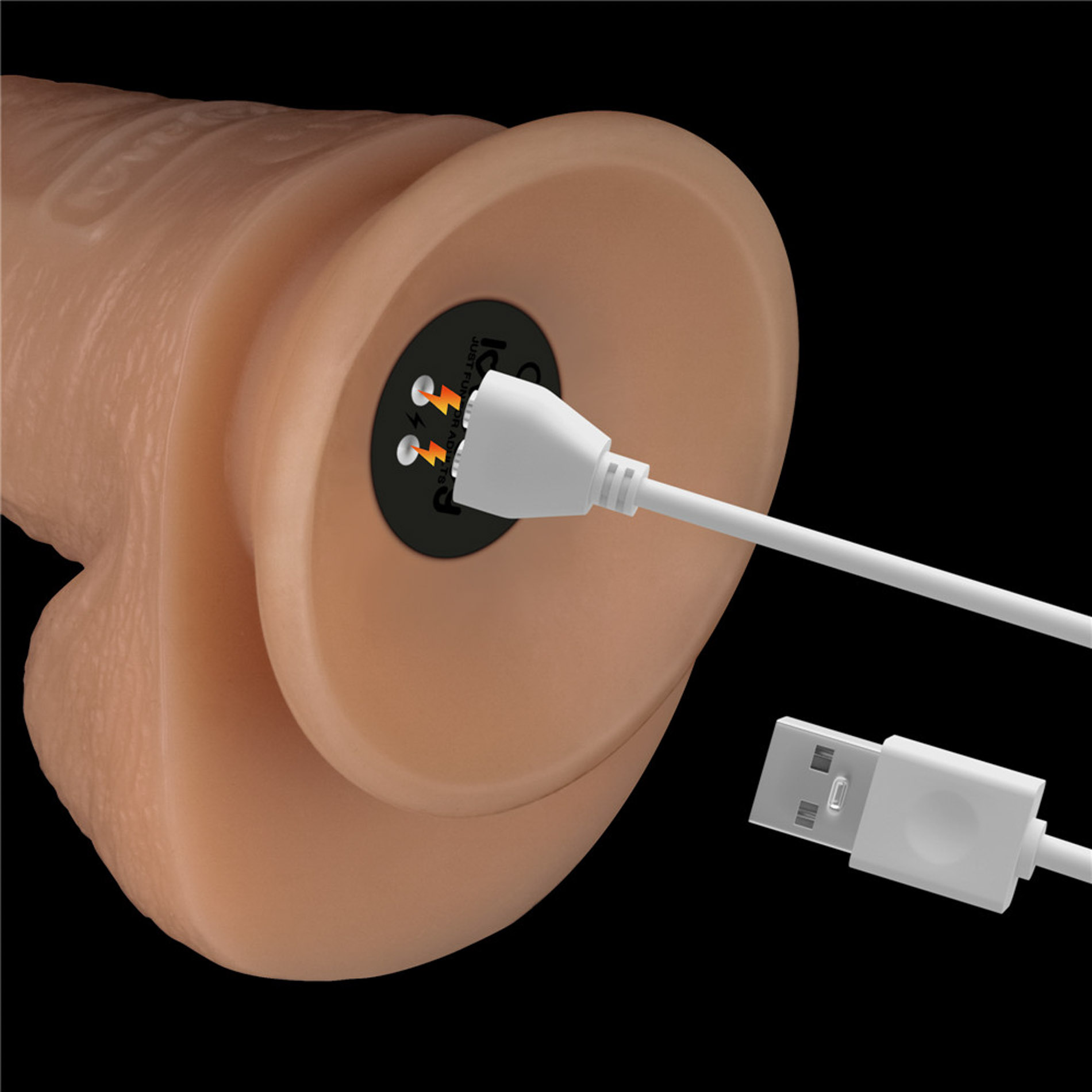 Vibrating Enhanced Strap on Set 8'' XS/S/M - obrazek 3